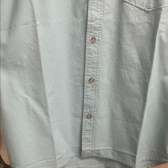 Nike Life Men's Oversized Sky Blue Button-Down Oxford Shirt - Picture 5 of 7